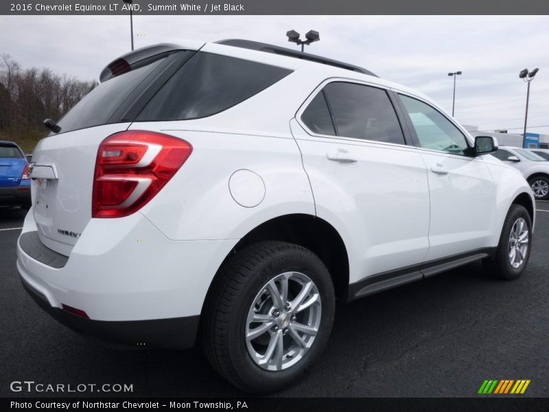 Summit White / Jet Black 2016 Chevrolet Equinox LT AWD