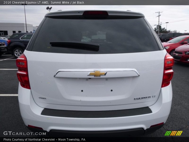 Summit White / Jet Black 2016 Chevrolet Equinox LT AWD