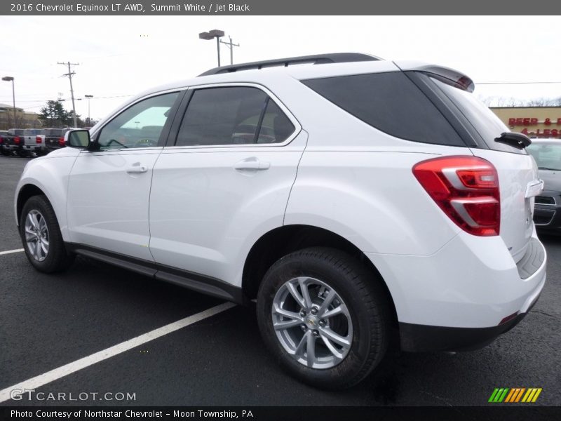 Summit White / Jet Black 2016 Chevrolet Equinox LT AWD