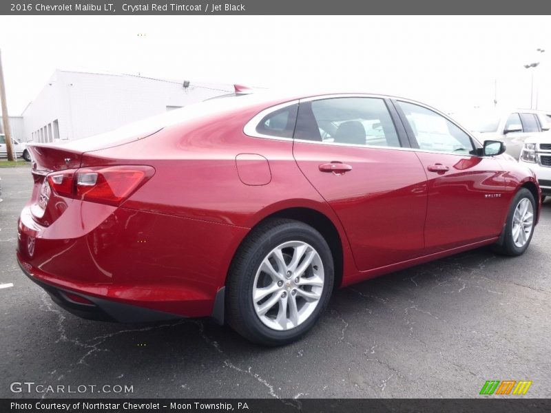 Crystal Red Tintcoat / Jet Black 2016 Chevrolet Malibu LT