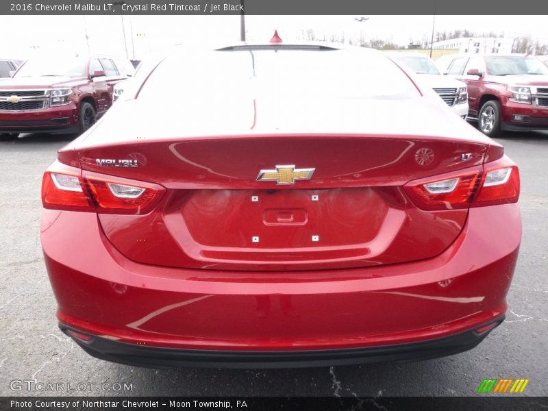 Crystal Red Tintcoat / Jet Black 2016 Chevrolet Malibu LT