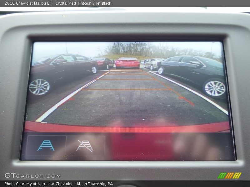 Crystal Red Tintcoat / Jet Black 2016 Chevrolet Malibu LT