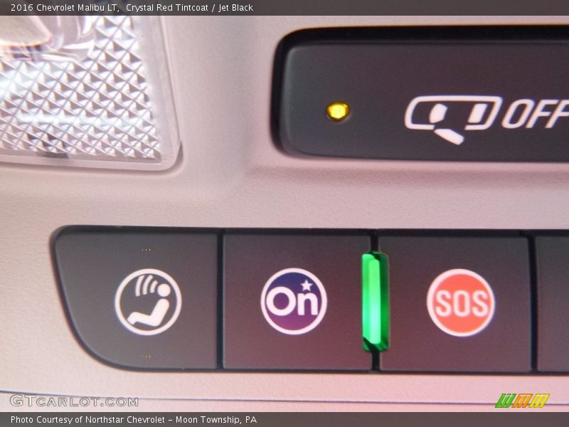 Crystal Red Tintcoat / Jet Black 2016 Chevrolet Malibu LT