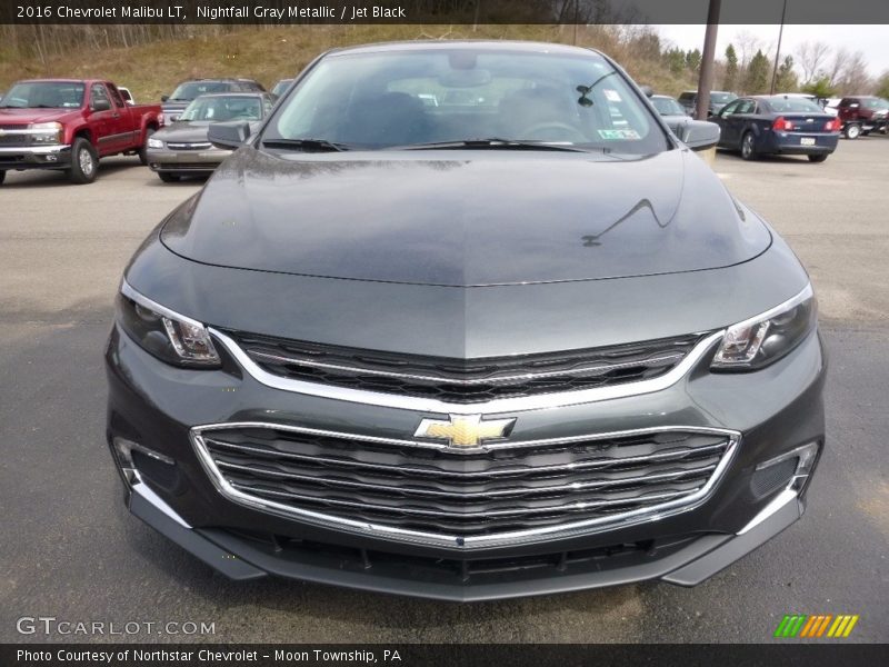 Nightfall Gray Metallic / Jet Black 2016 Chevrolet Malibu LT