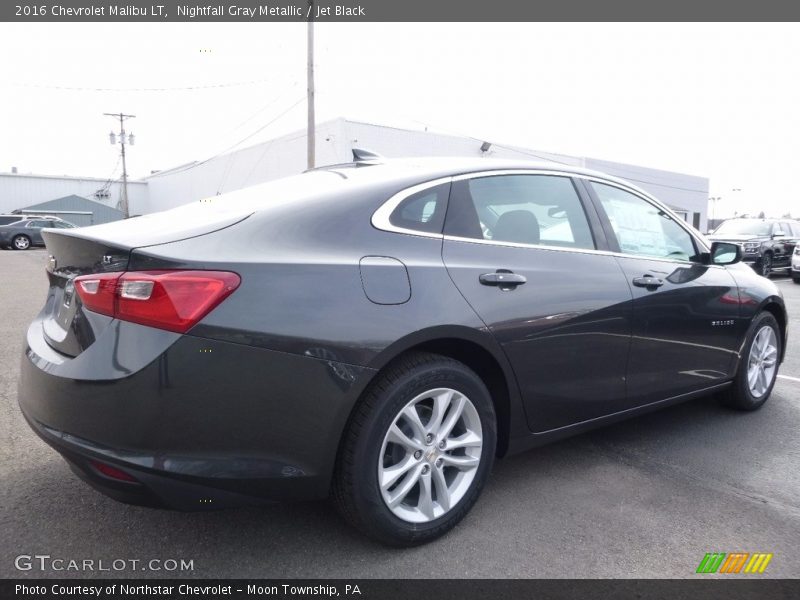 Nightfall Gray Metallic / Jet Black 2016 Chevrolet Malibu LT