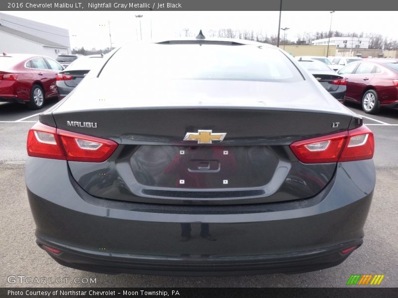 Nightfall Gray Metallic / Jet Black 2016 Chevrolet Malibu LT