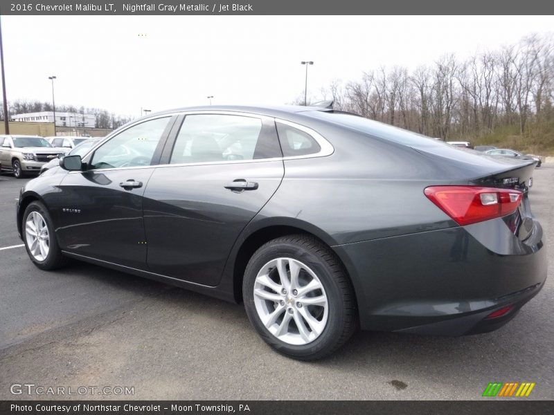 Nightfall Gray Metallic / Jet Black 2016 Chevrolet Malibu LT
