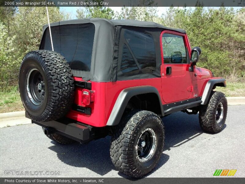 Flame Red / Dark Slate Gray 2006 Jeep Wrangler SE 4x4