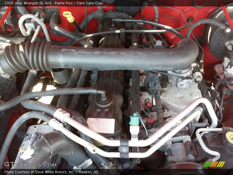 Flame Red / Dark Slate Gray 2006 Jeep Wrangler SE 4x4