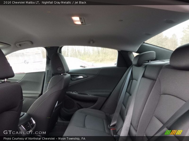 Nightfall Gray Metallic / Jet Black 2016 Chevrolet Malibu LT