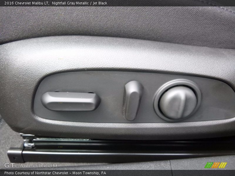 Nightfall Gray Metallic / Jet Black 2016 Chevrolet Malibu LT