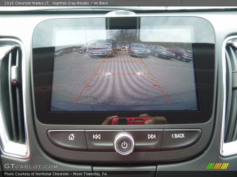 Nightfall Gray Metallic / Jet Black 2016 Chevrolet Malibu LT
