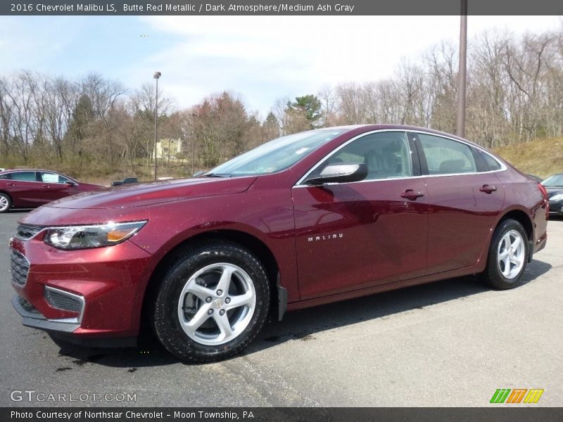 Butte Red Metallic / Dark Atmosphere/Medium Ash Gray 2016 Chevrolet Malibu LS