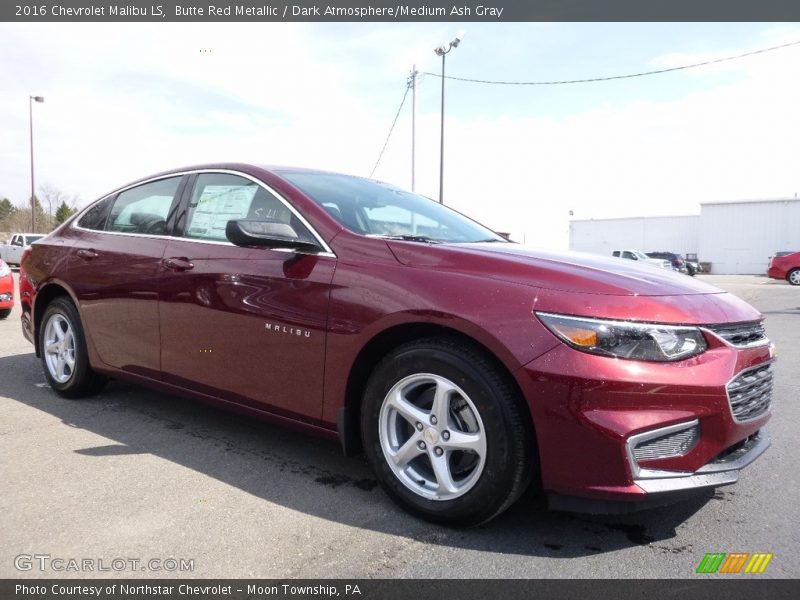 Butte Red Metallic / Dark Atmosphere/Medium Ash Gray 2016 Chevrolet Malibu LS