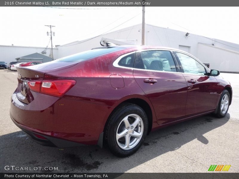 Butte Red Metallic / Dark Atmosphere/Medium Ash Gray 2016 Chevrolet Malibu LS