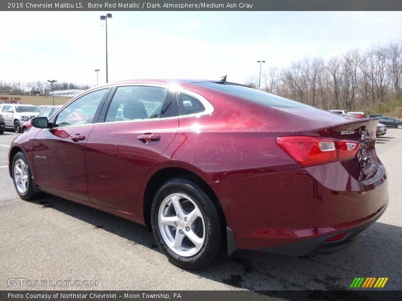 Butte Red Metallic / Dark Atmosphere/Medium Ash Gray 2016 Chevrolet Malibu LS