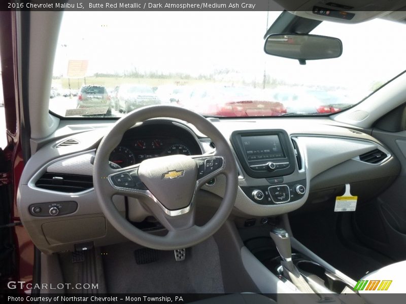 Butte Red Metallic / Dark Atmosphere/Medium Ash Gray 2016 Chevrolet Malibu LS