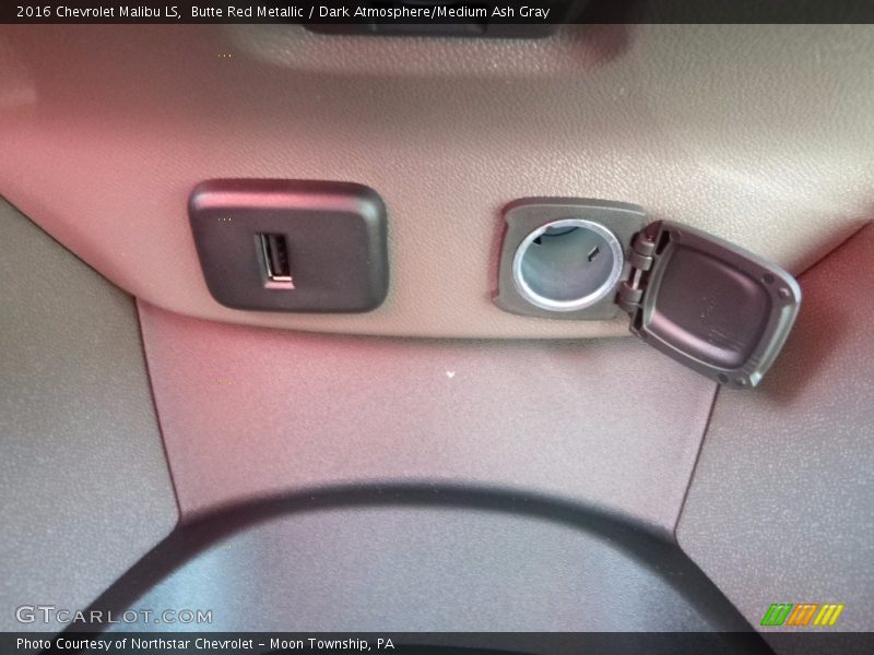 Butte Red Metallic / Dark Atmosphere/Medium Ash Gray 2016 Chevrolet Malibu LS