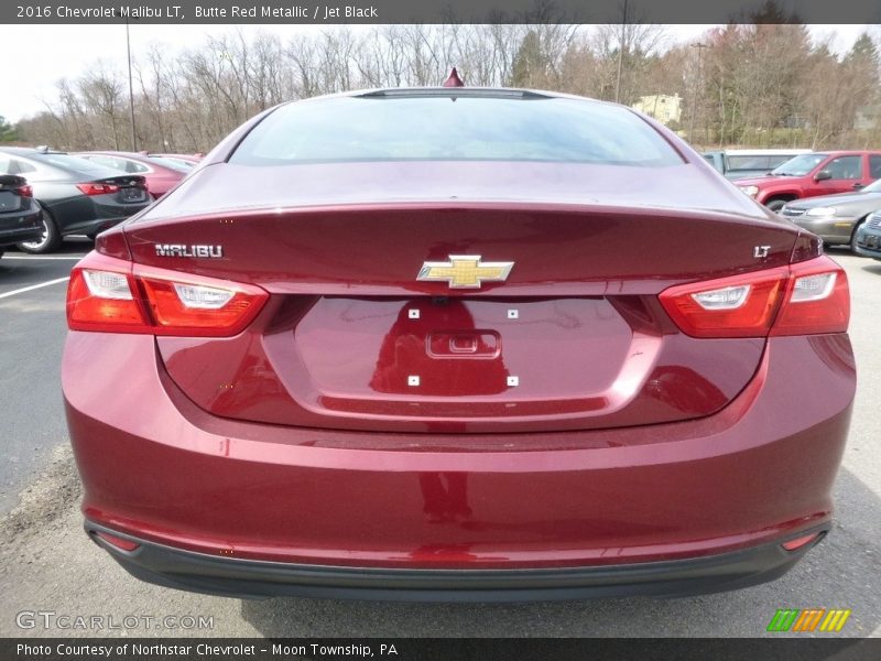 Butte Red Metallic / Jet Black 2016 Chevrolet Malibu LT