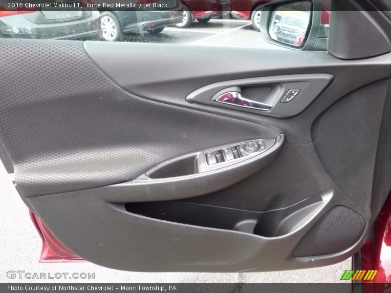 Butte Red Metallic / Jet Black 2016 Chevrolet Malibu LT