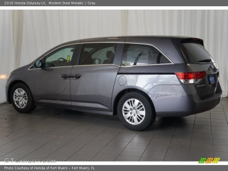 Modern Steel Metallic / Gray 2016 Honda Odyssey LX