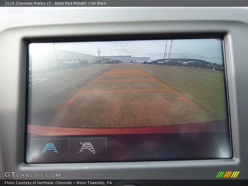 Butte Red Metallic / Jet Black 2016 Chevrolet Malibu LT