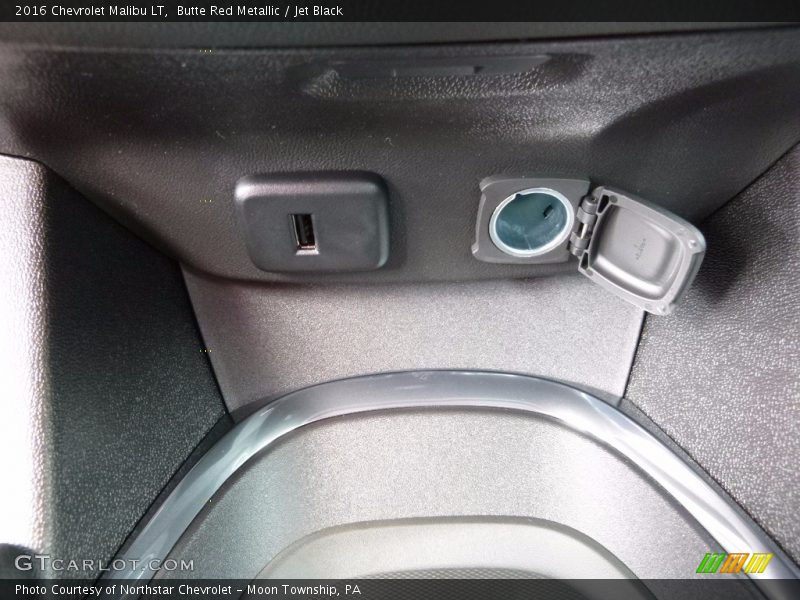 Butte Red Metallic / Jet Black 2016 Chevrolet Malibu LT