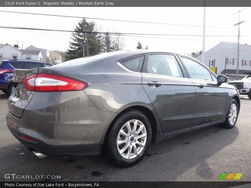 Magnetic Metallic / Medium Earth Gray 2016 Ford Fusion S