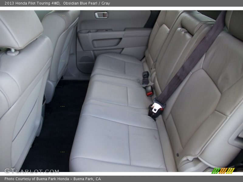 Obsidian Blue Pearl / Gray 2013 Honda Pilot Touring 4WD