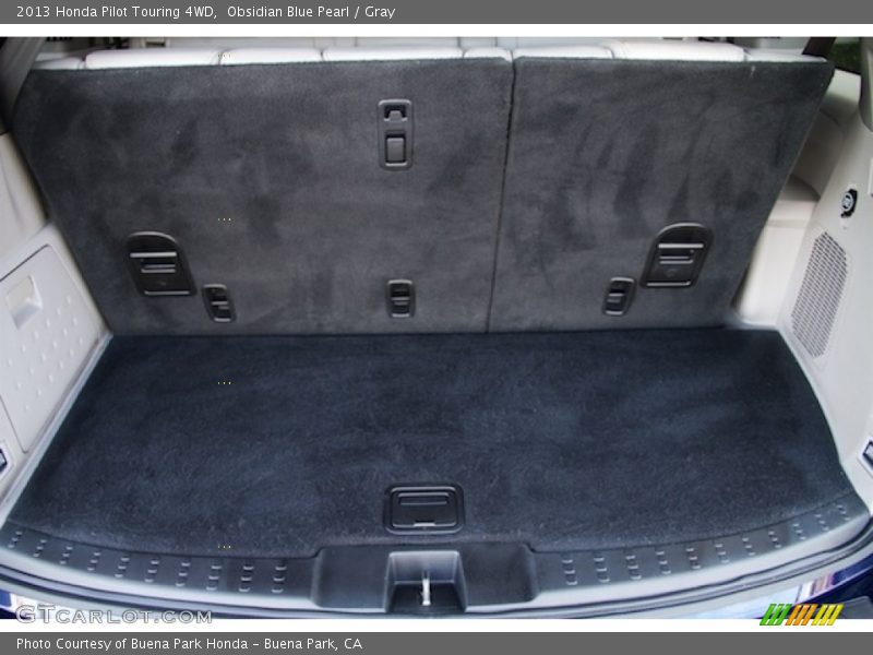 Obsidian Blue Pearl / Gray 2013 Honda Pilot Touring 4WD