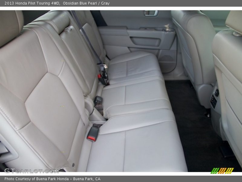Obsidian Blue Pearl / Gray 2013 Honda Pilot Touring 4WD
