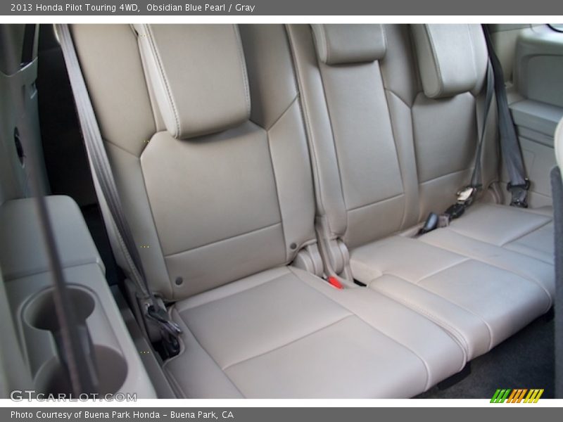 Obsidian Blue Pearl / Gray 2013 Honda Pilot Touring 4WD