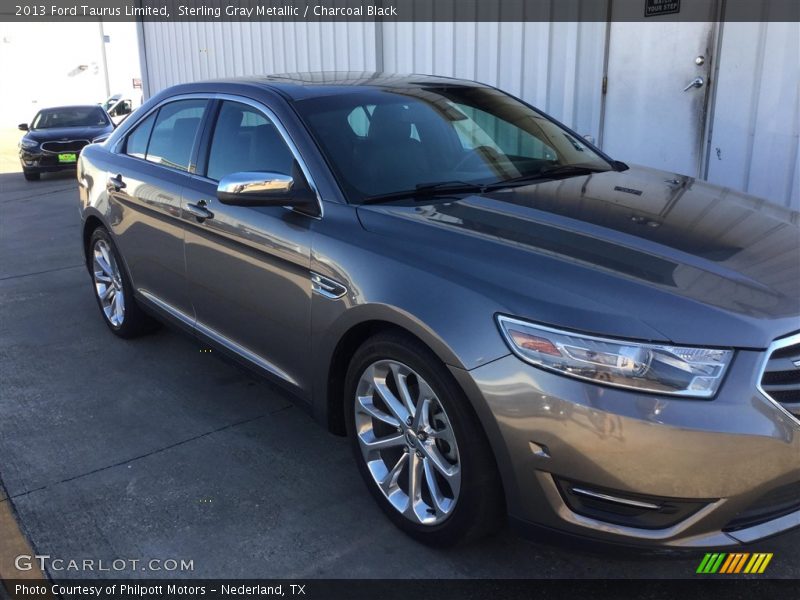 Sterling Gray Metallic / Charcoal Black 2013 Ford Taurus Limited