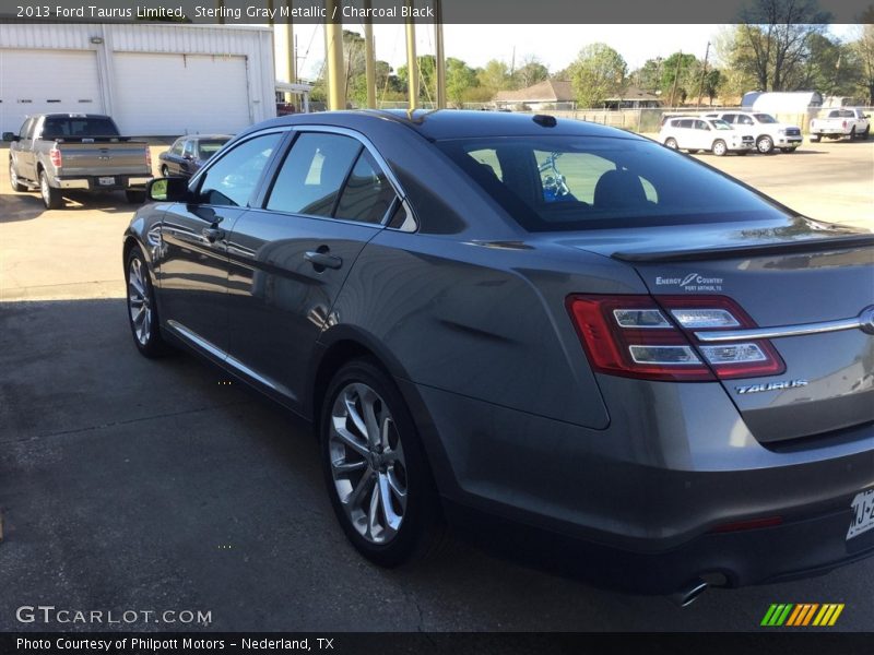 Sterling Gray Metallic / Charcoal Black 2013 Ford Taurus Limited