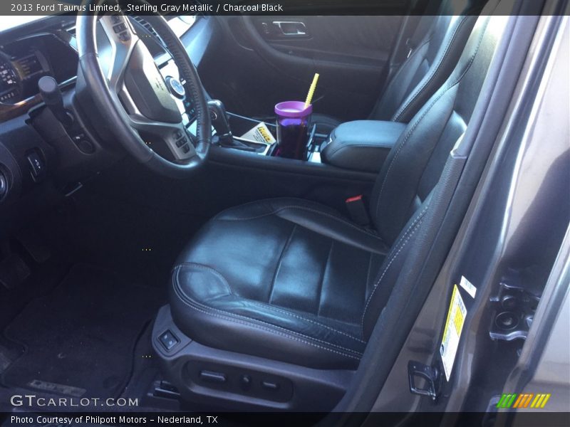 Sterling Gray Metallic / Charcoal Black 2013 Ford Taurus Limited