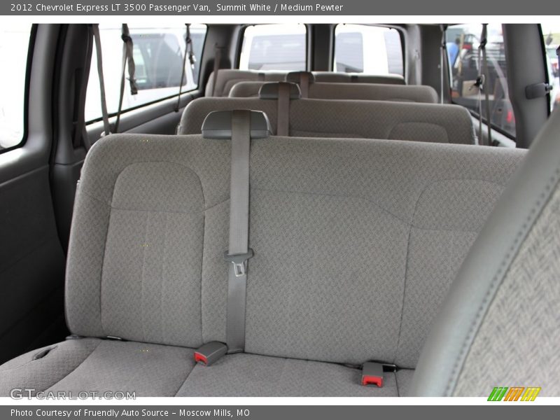 Summit White / Medium Pewter 2012 Chevrolet Express LT 3500 Passenger Van