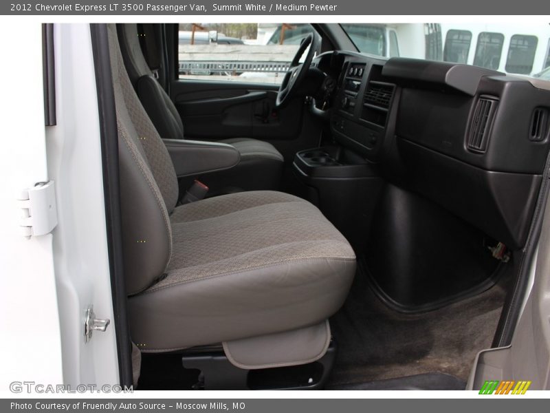 Summit White / Medium Pewter 2012 Chevrolet Express LT 3500 Passenger Van
