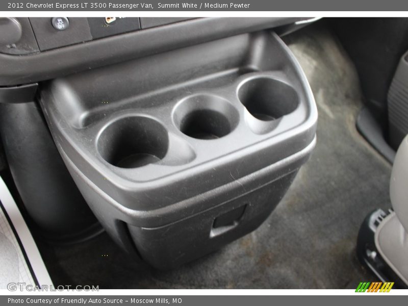 Summit White / Medium Pewter 2012 Chevrolet Express LT 3500 Passenger Van