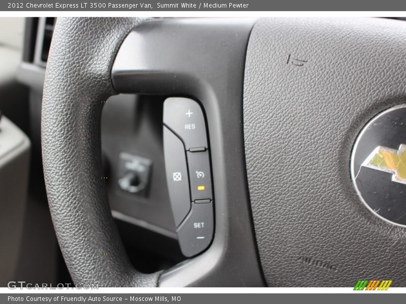 Summit White / Medium Pewter 2012 Chevrolet Express LT 3500 Passenger Van