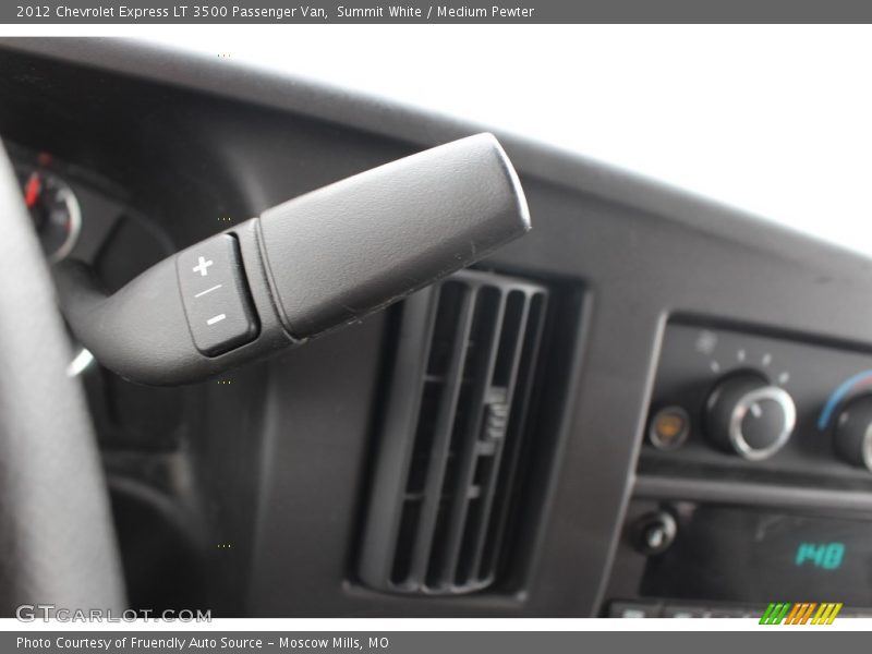 Summit White / Medium Pewter 2012 Chevrolet Express LT 3500 Passenger Van