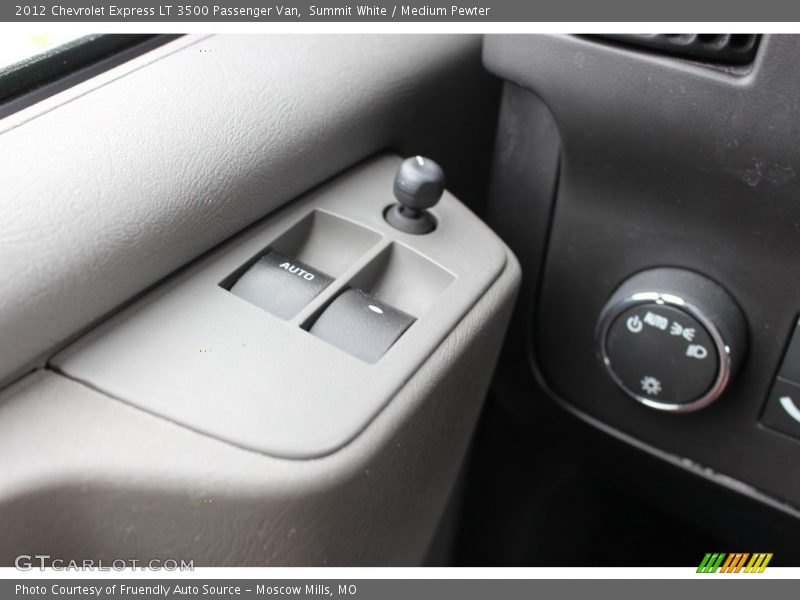 Summit White / Medium Pewter 2012 Chevrolet Express LT 3500 Passenger Van