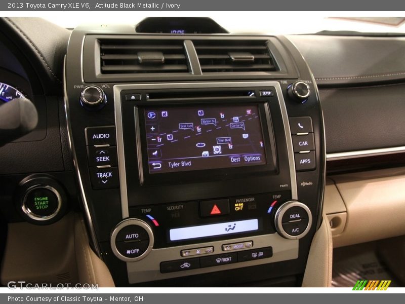 Attitude Black Metallic / Ivory 2013 Toyota Camry XLE V6