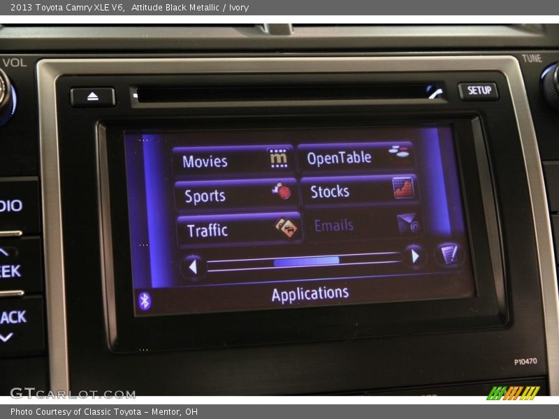 Attitude Black Metallic / Ivory 2013 Toyota Camry XLE V6