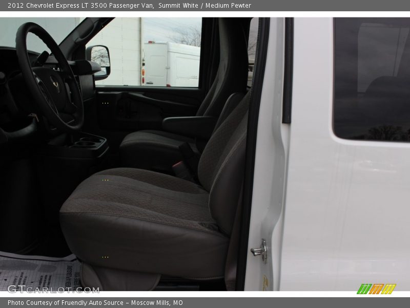 Summit White / Medium Pewter 2012 Chevrolet Express LT 3500 Passenger Van