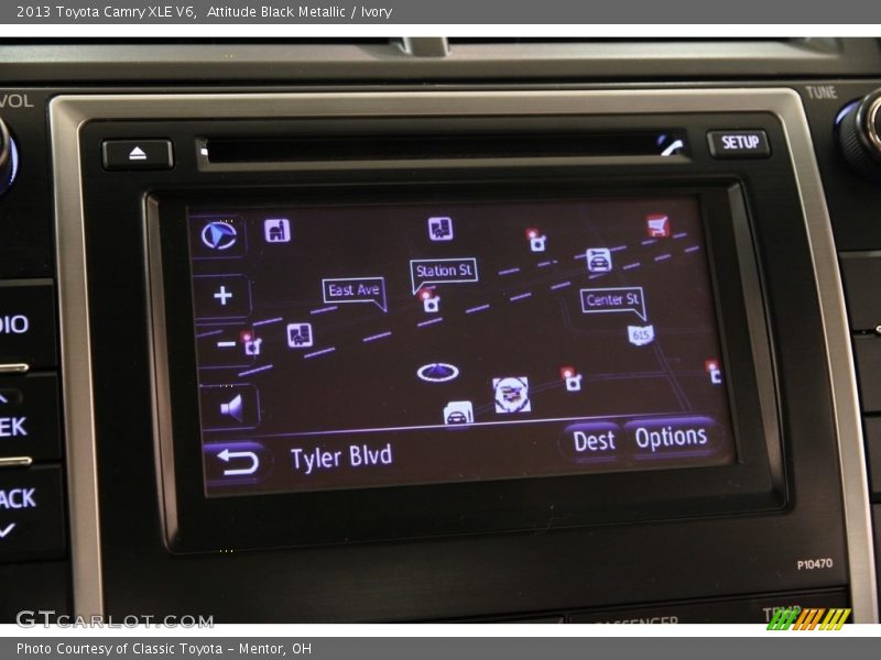 Attitude Black Metallic / Ivory 2013 Toyota Camry XLE V6