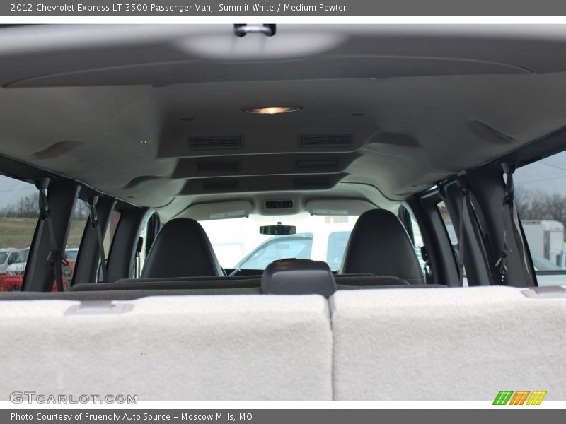 Summit White / Medium Pewter 2012 Chevrolet Express LT 3500 Passenger Van