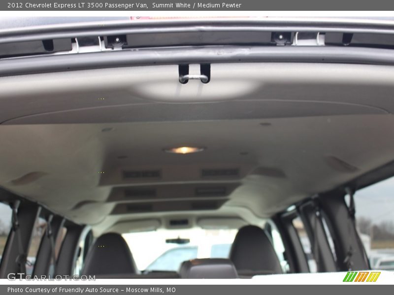 Summit White / Medium Pewter 2012 Chevrolet Express LT 3500 Passenger Van