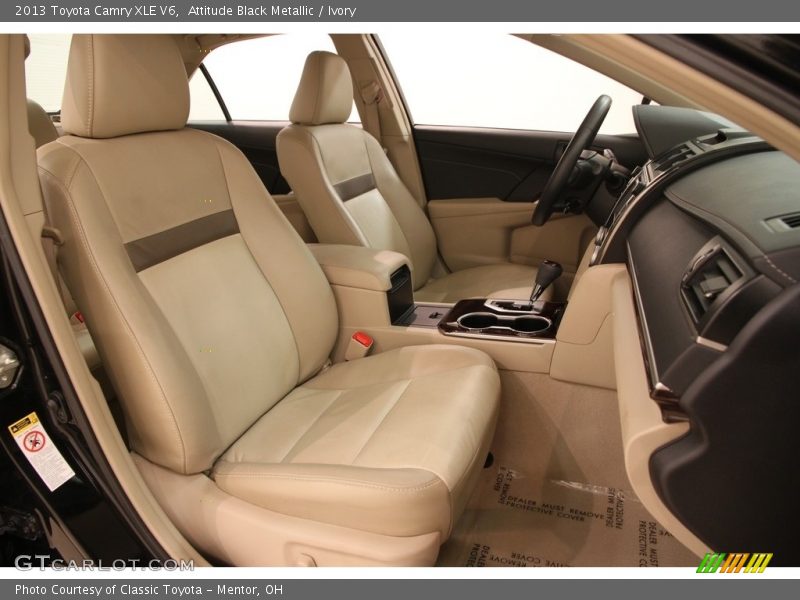 Attitude Black Metallic / Ivory 2013 Toyota Camry XLE V6