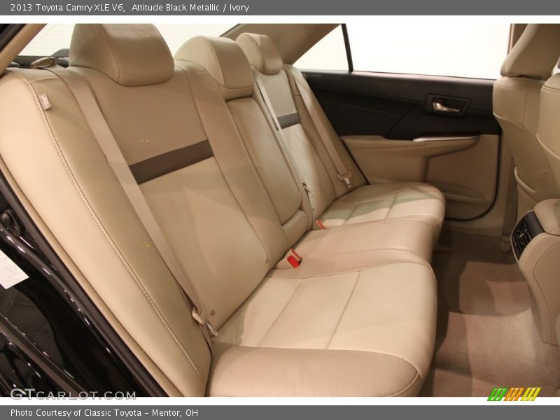 Attitude Black Metallic / Ivory 2013 Toyota Camry XLE V6