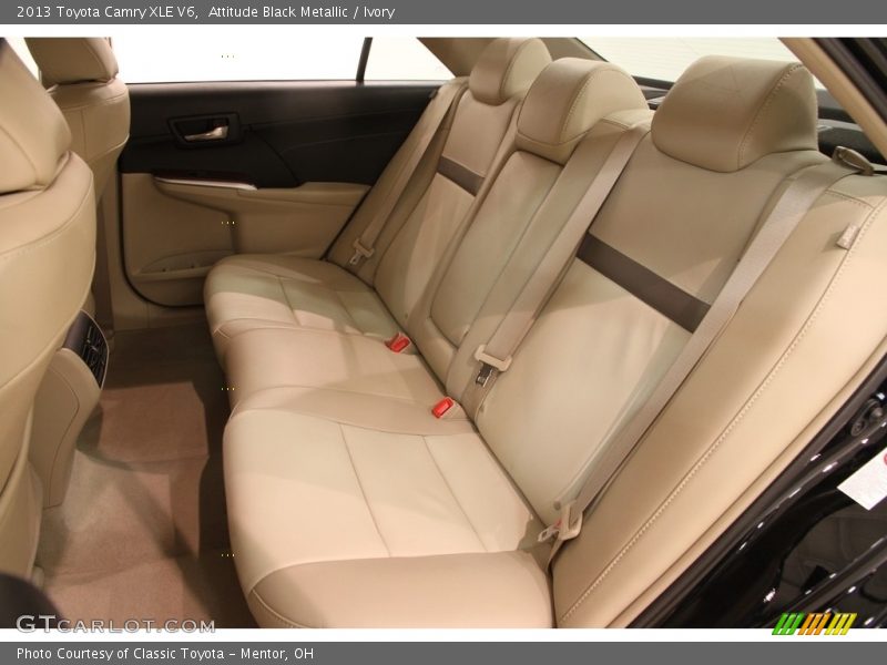 Attitude Black Metallic / Ivory 2013 Toyota Camry XLE V6